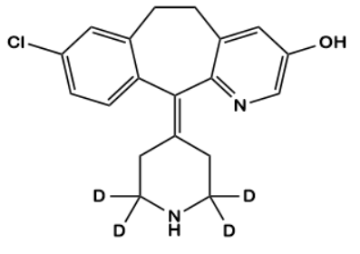 3-Hydroxy desloratadine D4